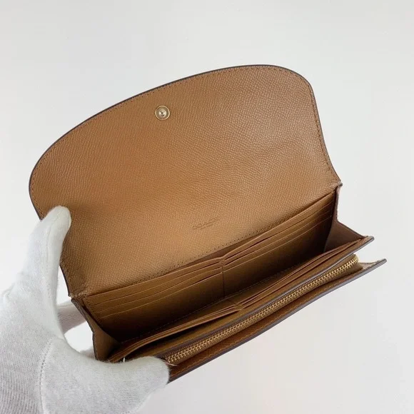 Coach Coach Leather Long Wallet 304883 Leather Long Wallet